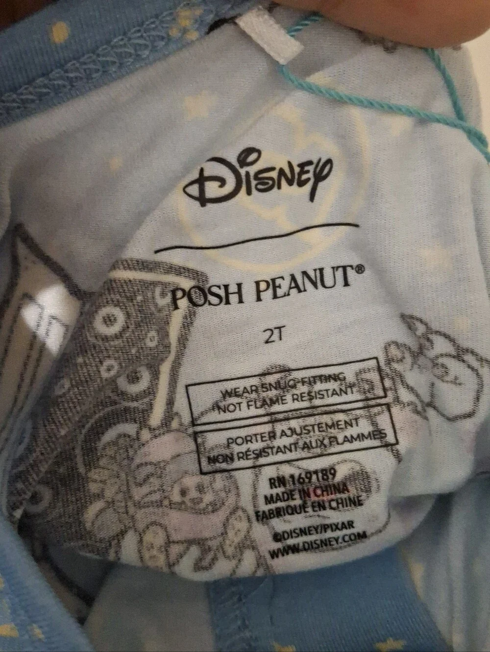 Posh Peanut Monster Inc Zippy Size 2T